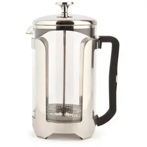 La Cafetière Roma Cafetière en acier inoxydable 12 tasses Argenté Boîte cadeau pas cher