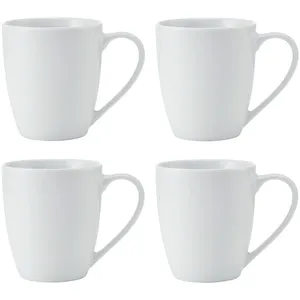 Mikasa - 4 Tasses en Porcelaine Mikasa Chalk blanches -  380 ml T.UVendu paramazon