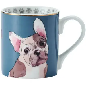 Mikasa - Tasse en Porcelaine imprimée bleue - 280 ml T.U