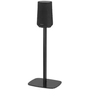 Soundxtra support haut-parleur Sol Aluminium Acier Noir pas cher