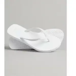 Superdry Studios Classic Flip Flop, Tongs. Femme, Optic, Medium EU pas cher