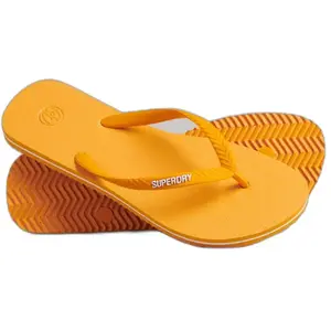 Superdry Tongs Orange Femme Superdry Classic Flip Flop pas cher