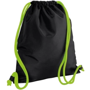 Bagbase Icon - Sac de gym à cordon (Noir/Vert citron) TUVendu parspartoo