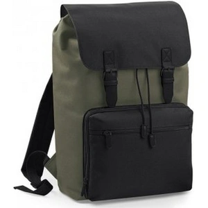 BagBase- Sac à dos Vintage (Vert Olive/ Noir) TU pas cher