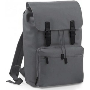 BagBase- Sac à dos Vintage (Gris/ Noir) TU pas cher