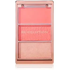 REVOLUTION Blush Icon Palette Palette de blush 10 g pas cher