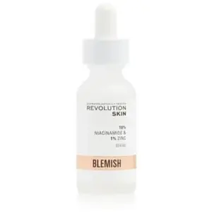 Revolution Skincare London Blemish 10% niacinamide 1% zinc sérum 30 ml pas cher