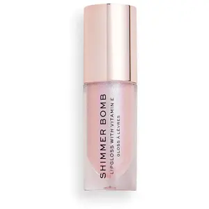 Makeup Revolution Shimmer Bomb Lip Gloss (Various Shades) - Sparkle