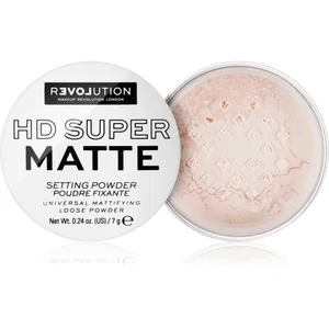 Comparateur de prix : Revolution Relove HD Super Matte poudre de fixation transparente effet mat teinte Transparent 7 g