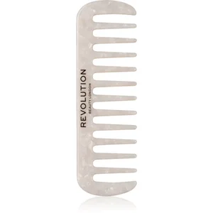Revolution Hair - Revolution Haircare Natural Curl Wide Tooth Comb Whi... pas cher