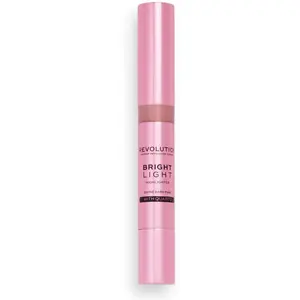 Comparateur de prix : Makeup Revolution Bright Light Highlighter 3ml (Various Shades) - Dark Pink