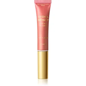 Revolution Pro Hydra Bright Cream Blush, Peach, 12 ml (Lot de 1)