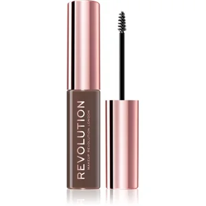 Makeup Revolution Brow Fixer gel sourcils teinte Medium Brown 6 ml pas cher