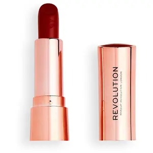 Comparateur de prix : REVOLUTION - Satin Kiss Lipstick Rouge à lèvres 3.5 g Rouge foncé unisex