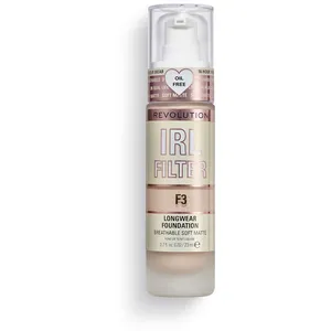 Makeup Revolution, Irl Filter, Longwear, Fond de Teint, F3, 23ml pas cher