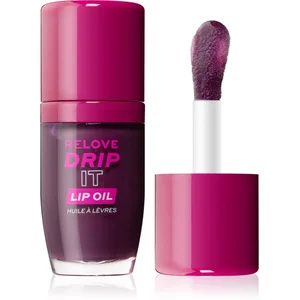Revolution Relove Drip It huile à lèvres teinte Mauve 5.5 ml