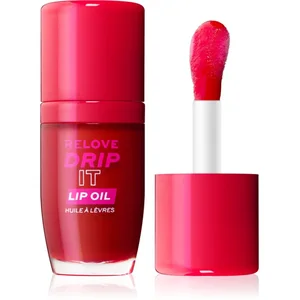 Revolution Relove Drip It huile à lèvres teinte Cherry 5.5 ml pas cher