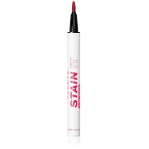 Revolution Relove Stain It Lip Ink Pen feutre à lèvres pour un effet longue tenue teinte Coral 0.5 ml pas cher