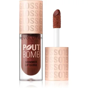 Makeup Revolution Shimmer Gloss brillant à lèvres scintillant teinte C...