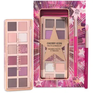 Makeup Revolution Xmas 2025 Cherry Icon coffret de Noël yeux pas cher