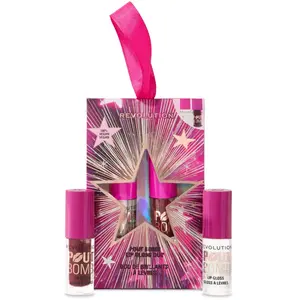 Comparateur de prix : Pout Bomb Gloss À Lèvres Volumisant Lot De 2