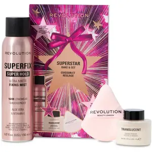 REVOLUTION Superstar Bake & Set Coffret maquillage 1 art. pas cher