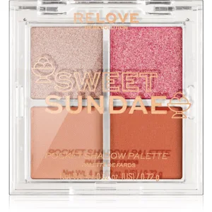 Comparateur de prix : Revolution Relove Pocket Palette palette de fards à paupières teinte S...