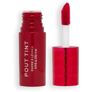 Comparateur de prix : Makeup Revolution Pout Tint 3ml (Various Shades) - Sizzlin Red