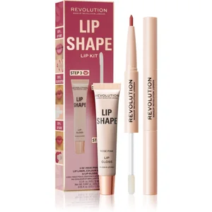 Makeup Revolution Lip Shape Kit kit lèvres teinte Rose Pink 1 pcs pas cher