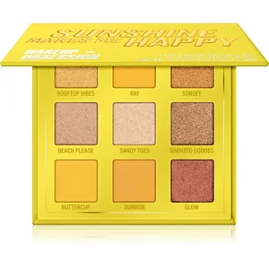 Makeup Obsession Mini Palette palette de fards à paupières teinte Sunshine Makes Me Happy 0,38 g pas cher