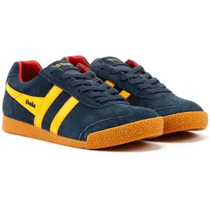 Gola Harrier Femme Baskets Classique Bleu - 41 pas cher