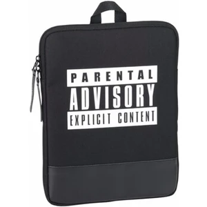 Universal Textiles  Children/Youth Parental Advisory Logo Design Tablet/Laptop Bag (10.6in) 10.6in noir/blancVendu parspartoo