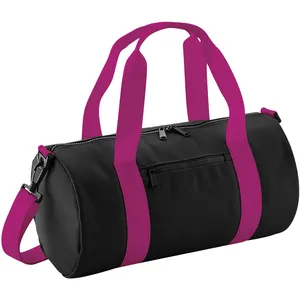 Bagbase Mini Barrel Shoulder Bag One Size fuchsia/noirVendu parspartoo