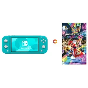 Nintendo SWITCH LITE TURQUOISE + MARIO KART 8 pas cher