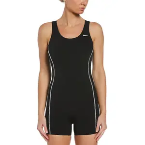 Comparateur de prix : Maillot de bain Nike Poly Solid Legsuit noir femme - 32