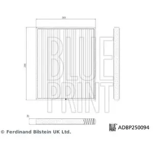 Filtre D'Habitacle Adbp250094 Blue Print Maxus Blue Print Adbp250094 pas cher