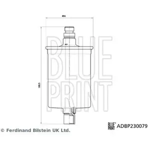Filtre À Carburant Adbp230079 Blue Print Porsche Blue Print Adbp230079 pas cher