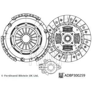 Kit D'Embrayage Adbp300259 Blue Print Suzuki Blue Print Adbp300259 pas cher
