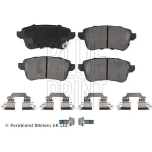 Blue Print Plaquettes de frein X4 pour RENAULT: Captur (Ref: ADBP42008... pas cher