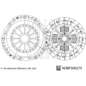 Kit D'Embrayage Adbp300275 Blue Print Suzuki Blue Print Adbp300275 pas cher