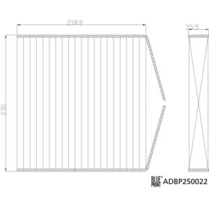 Blue Print Filtre d'habitacle pour AUDI: R8 (Ref: ADBP250022) pas cher