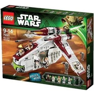Lego Star Wars - 75021 - Republic Gunship - Jeu de Construction - Enfa... pas cher
