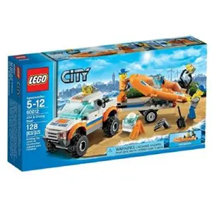 Lego City - 60012 - Jeu de Construction - Le Transporteur du Bateau du... pas cher