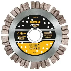 Comparateur de prix : Disque béton Ø125x22,2mm pour rainureuse DEWALT DT90294-QZ Extreme Runtime