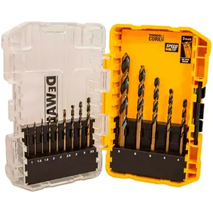 Comparateur de prix : DeWalt DEWALT Coffret 14 forets métal Noir & Or - DT70727