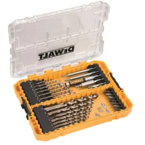 Comparateur de prix : Jeu de forets et d'embouts Dewalt DT70756, 35 pièces.