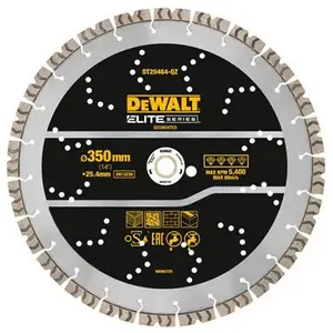 Comparateur de prix : Disque diamant segmenté ELITE DEWALT pour tout usage