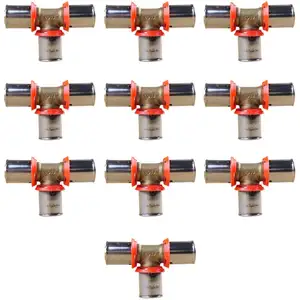 Ibp Bänninger - Lot de 10 raccords Té per à sertir égal Ø16x1,5 pas cher