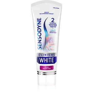 Sensodyne Clinical White Stain Protector dentifrice blanchissant 75 ml pas cher