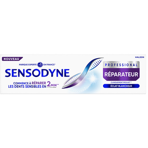 Comparateur de prix : Waterwipes Sensodyne Pro Réparateur Dentifrice Blancheur 75ml
